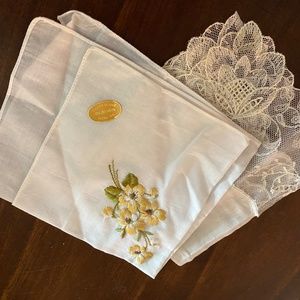 Vintage Austria handkerchiefs